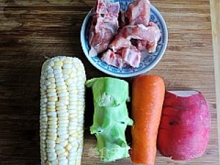 Corn and Vegetable Rib Soup recipe