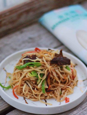 Fried Noodles with Beef