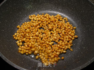 Braised Soybeans with Minced Beef and Mei Cai recipe