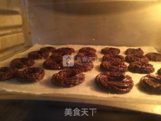 #aca Baking明星大赛#chocolate Ring recipe