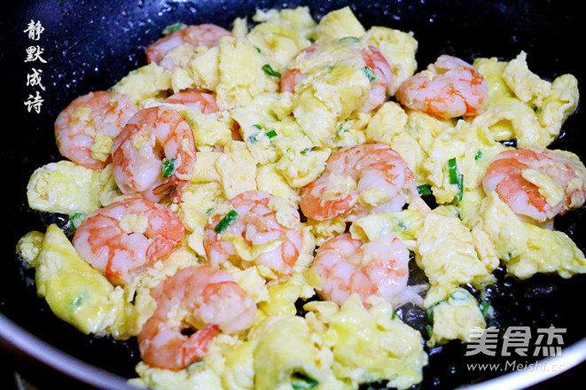 Shrimp and Eggs recipe