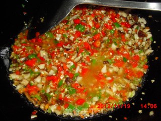 Homemade Mushroom Chopped Pepper Spicy Sauce recipe
