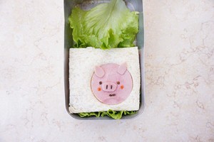 Piggy Sandwich (super Detailed Step-by-step Diagram) recipe