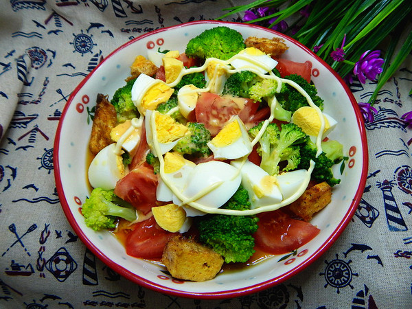 Egg Broccoli Salad recipe