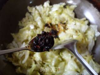 Spicy Cabbage with Tempeh recipe