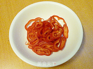 Stir-fried Snow Peas with Dried Squid recipe