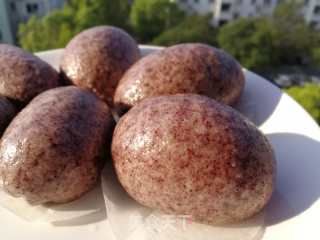 Black Rice and Purple Sweet Potato Buns (one Shot) recipe