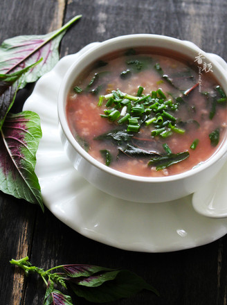 Amaranth and Mung Bean Congee recipe