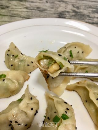 Fried Scallops and Cucumber Dumplings recipe