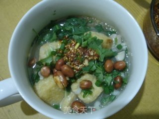 Soy Bean Soaked Vermicelli Chicken Soup recipe