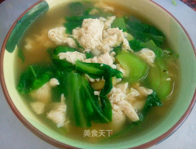 Mustard Egg Soup recipe