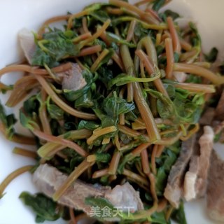 Purslane with Fine Meat recipe