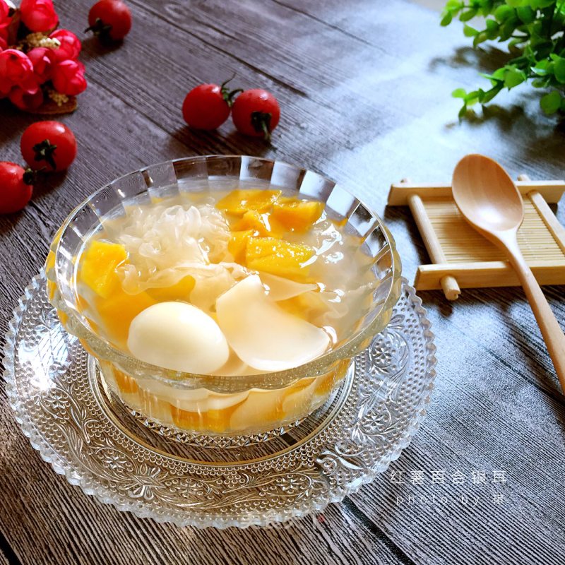 Sweet Potato Lily Tremella recipe