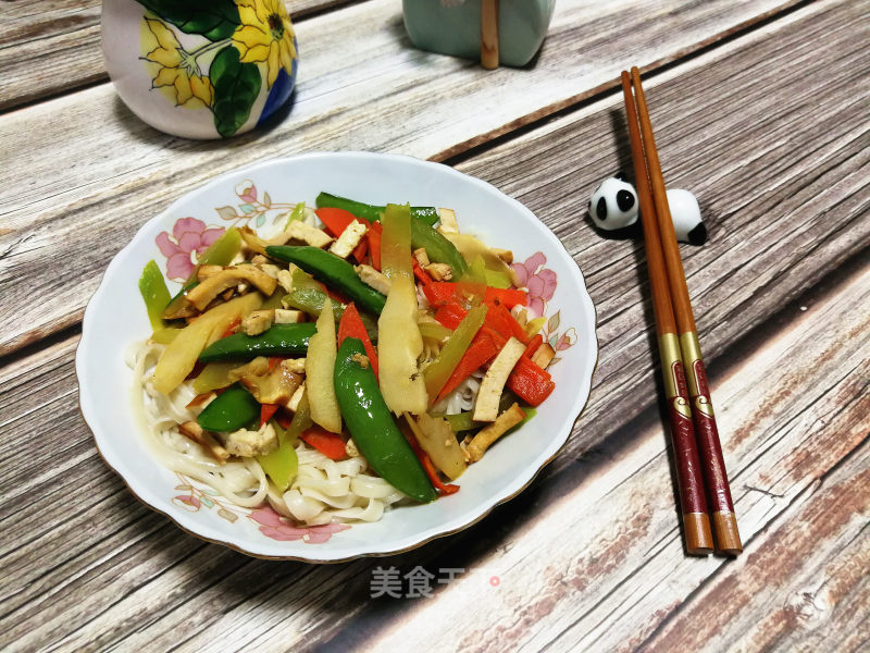 Fresh Vegetable Noodles recipe