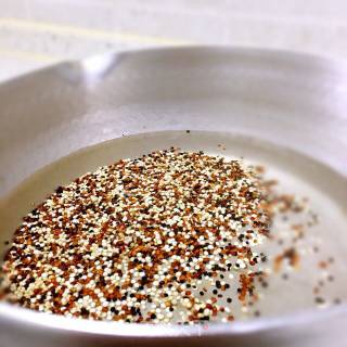 【milk Quinoa Rice Cereal】6m+ recipe