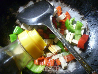 Stir-fried Double Peppers with Shacha Sauce recipe