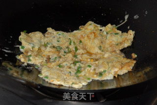 Scrambled Eggs with Clams recipe