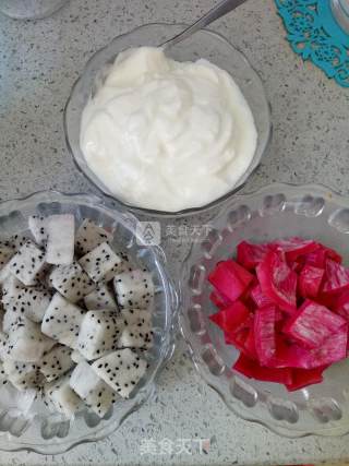 Dragon Fruit Yogurt Ice Cream recipe