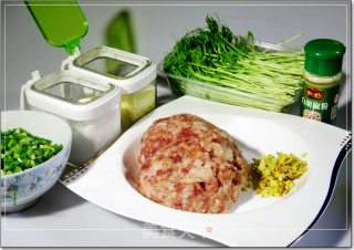 Bean Sprouts and Fresh Meat Beaten Wontons recipe