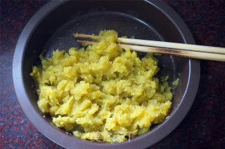 Coconut Sweet Potato and Red Bean Glutinous Rice Cake recipe