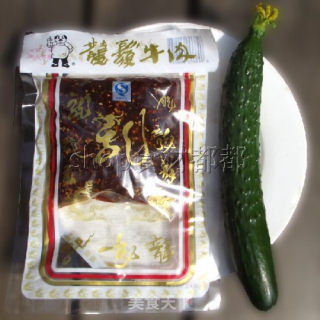 Dragon Beard Beef, Beef Shredded, Cucumber Beef Shredded, Cold Dishes recipe