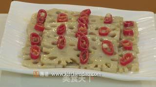 Fermented Bean Curd Lotus Root Slices recipe