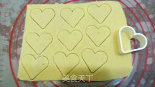 Chocolate Heart-shaped Biscuits recipe