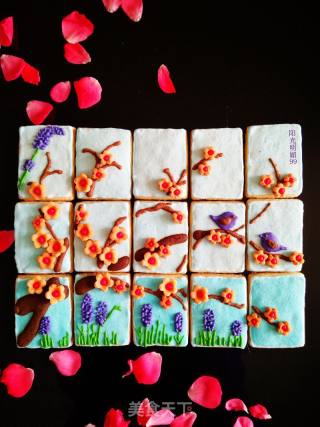 #柏翠大赛#niaoyuhuaxiang Biscuits [creative Icing Biscuits] recipe