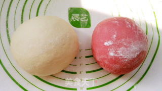 Variety of Pasta: Two-color Piglet Bun recipe