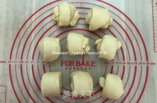 Rose Bean Paste Flower Bread recipe