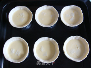 Soy Milk Egg Tart recipe