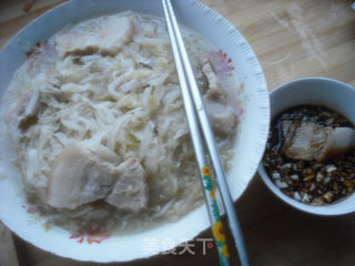 Northeastern Cuisine【pickled White Pork with Pickled Cabbage】 recipe