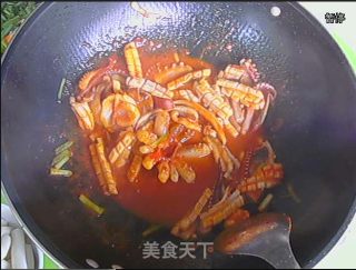 Fried Squid with The Best Hollow Rice Cakes! recipe