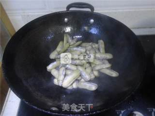 Fried Razor Clams with Leeks recipe