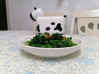 Vegetarian Stir-fried Spinach recipe