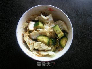 Coleslaw and Cucumber recipe