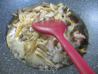 Braised Bullfrog with Bamboo Shoots recipe