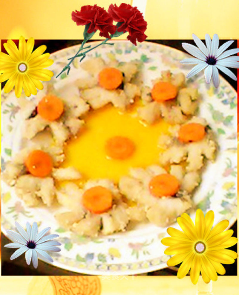 Eat Fish for Another Taste-chrysanthemum Flowers Bloom recipe