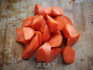 Stewed Tofu with Carrot and Cabbage recipe