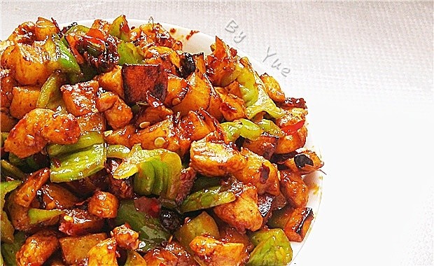 Gong Bao Chicken (potato Control) recipe