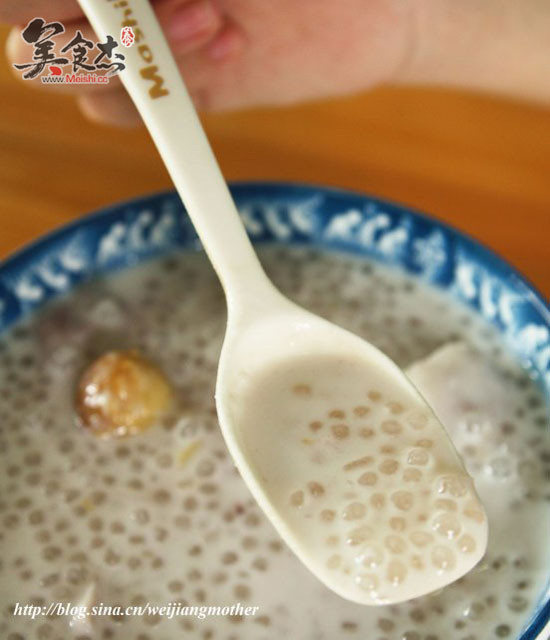 Taro and Chestnut Coconut Sago recipe