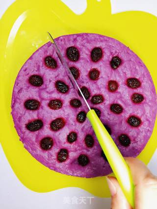 Purple Sweet Potato Cake recipe