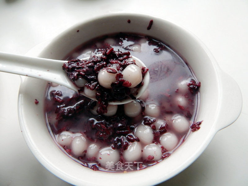 【suzhou】black Rice Fermented Rice Ball recipe