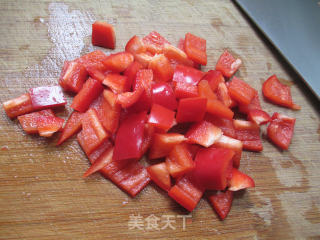 Stir-fried Corn Kernels with Red Pepper recipe