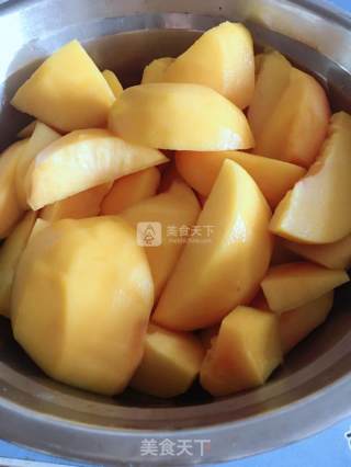 Canned Yellow Peach recipe