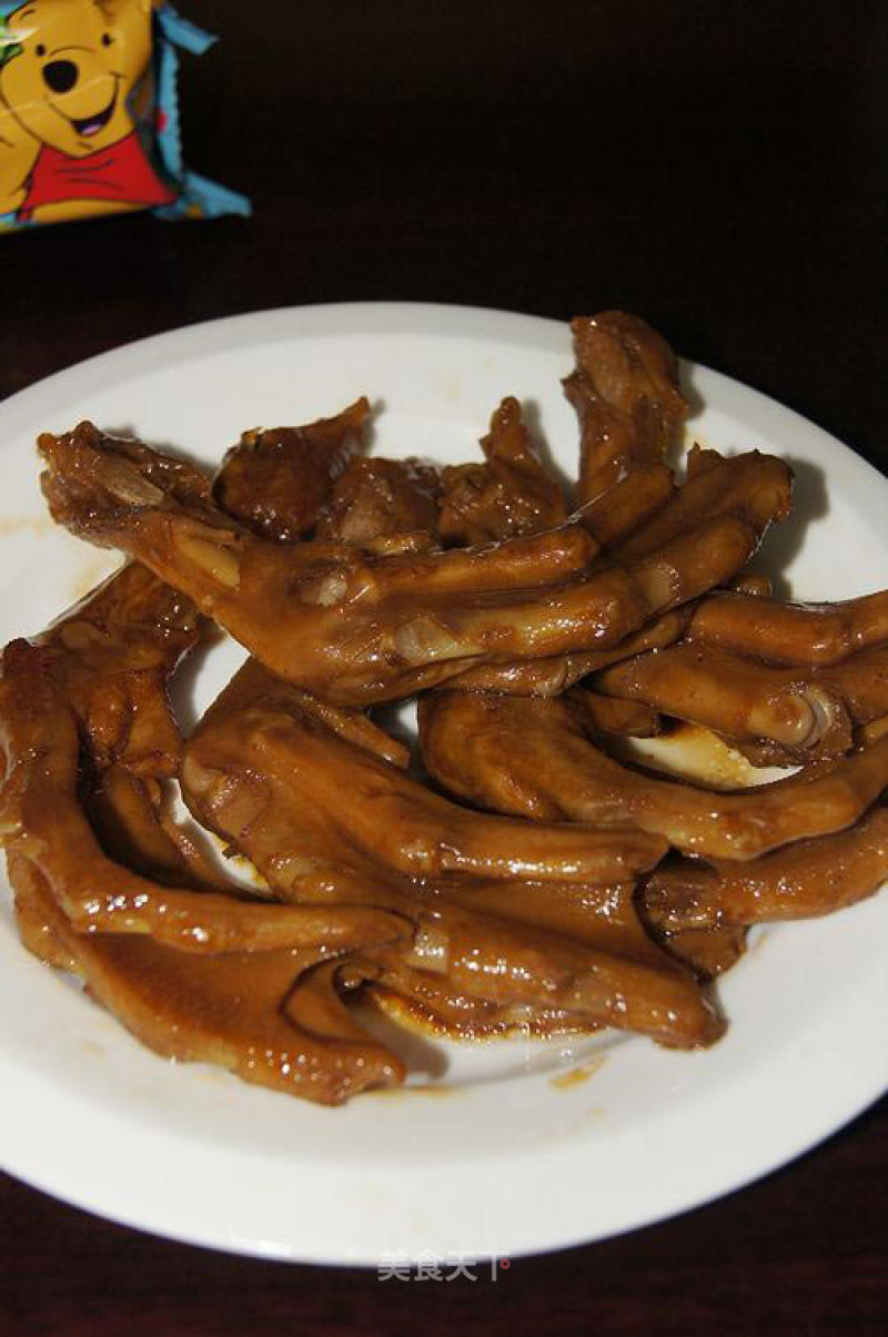 Braised Duck Feet recipe