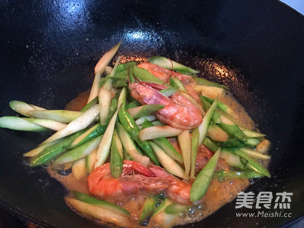 Asparagus Grilled Shrimp recipe