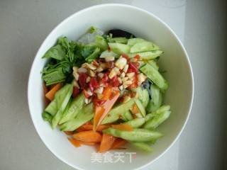 Cucumber Tossed Ears recipe