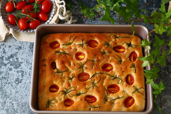 Rye Focaccia recipe