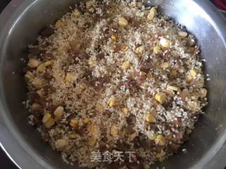 Salted Duck Egg and Sticky Rice recipe